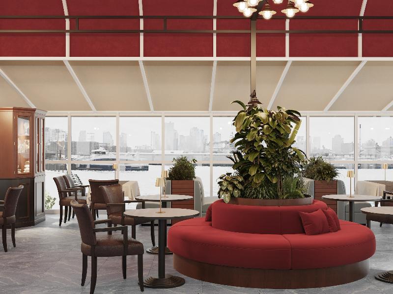 Botel Albatros - Teras