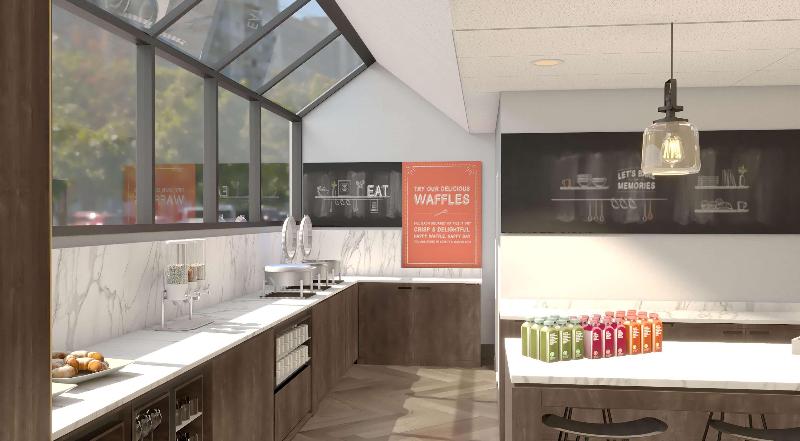 Hampton Inn Newark Airport - Restoran