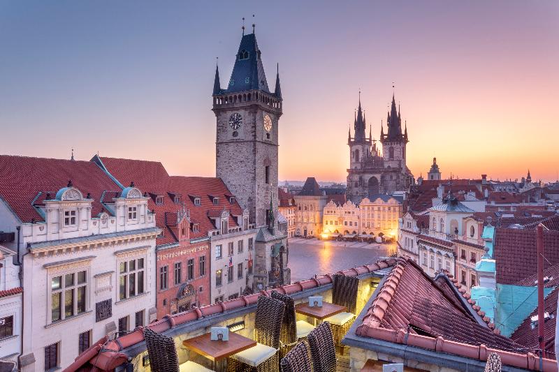 Hotel U Prince Prague by BHG - Teras