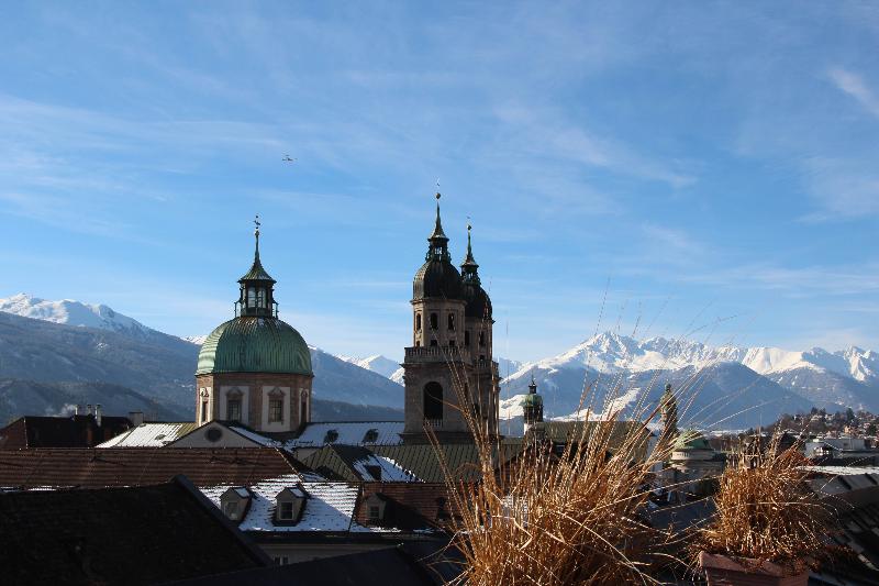 Hotel Schwarzer Adler Innsbruck - Teras