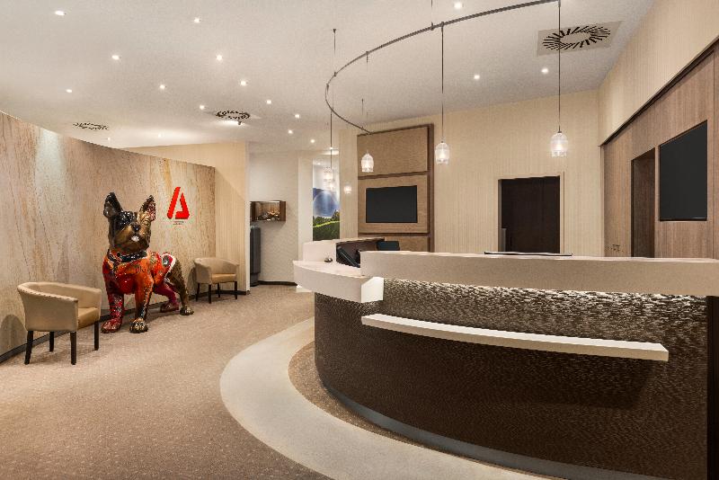 Amedia Hotel Dresden Elbpromenade by Wyndham - Lobi