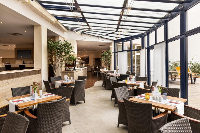 Amedia Hotel Dresden Elbpromenade by Wyndham - Restoran