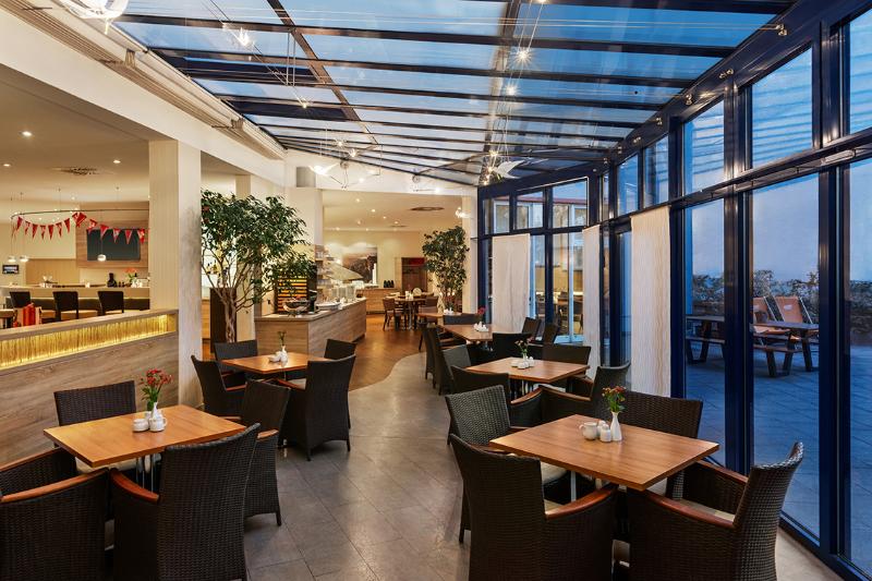 Amedia Hotel Dresden Elbpromenade by Wyndham - Restoran