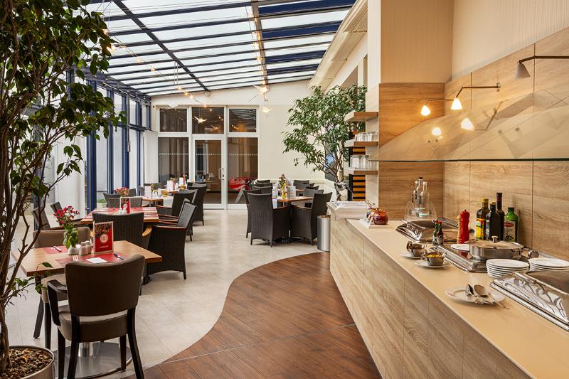 Amedia Hotel Dresden Elbpromenade by Wyndham - Restoran