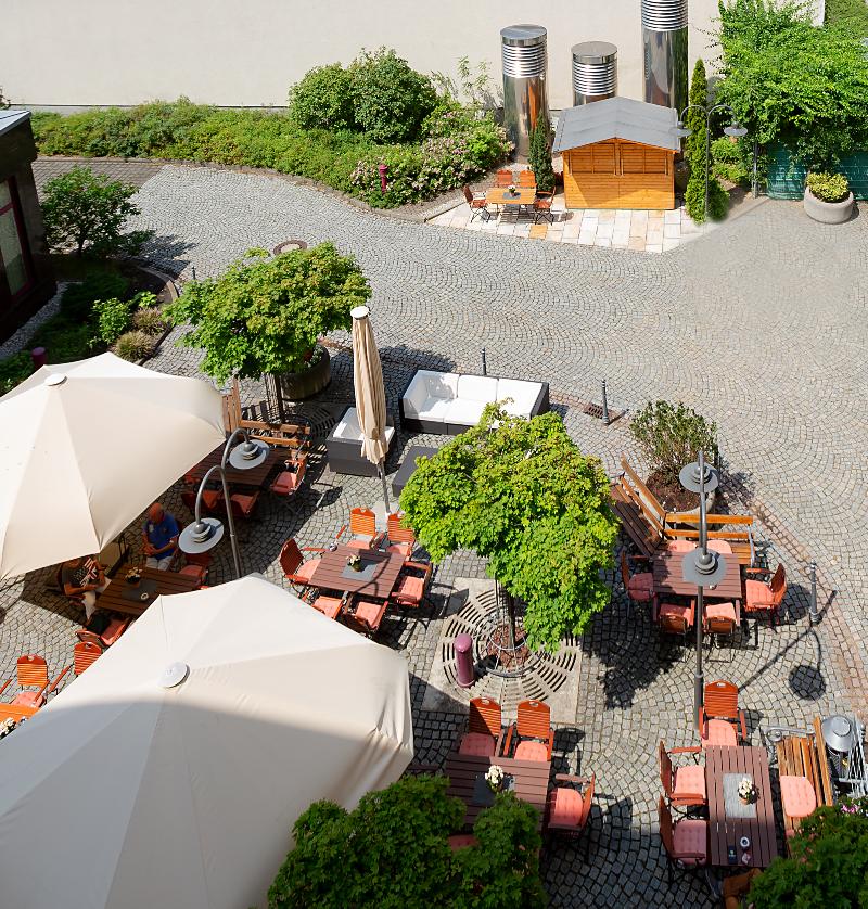 Dorint Hotel Leipzig - Teras