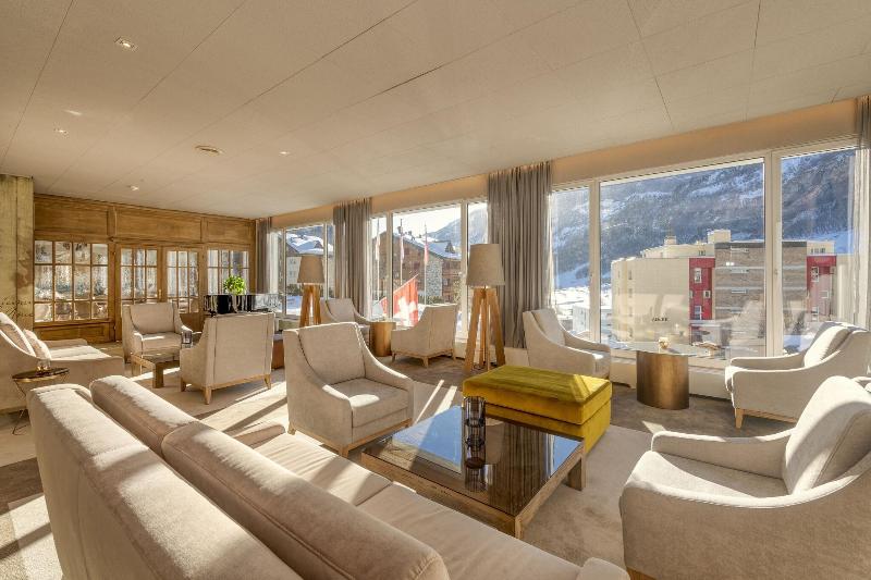 Le Bristol Leukerbad Hotel - Lobi