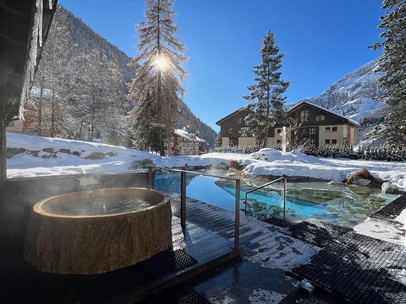 Le Bristol Leukerbad Hotel - Havuz