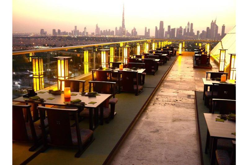 Raffles Dubai - Teras