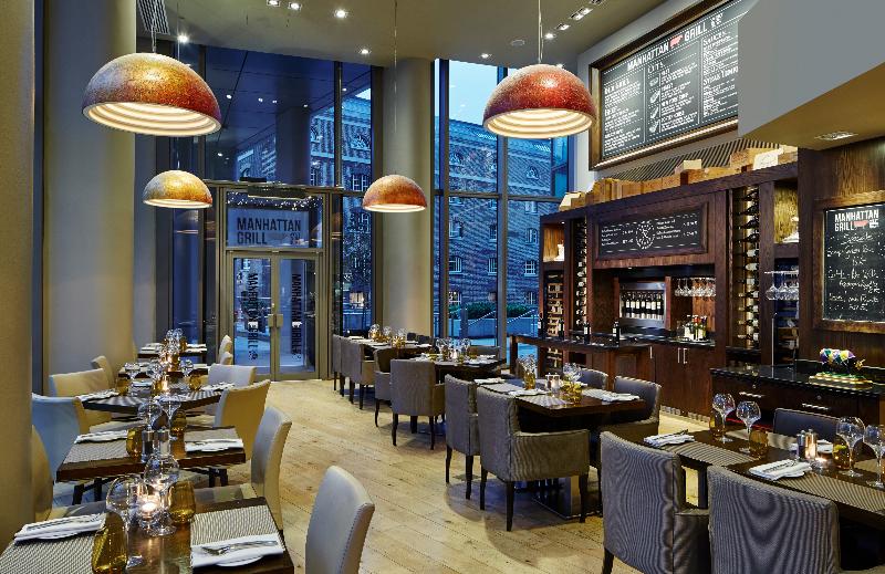 London Marriott Hotel Canary Wharf - Restoran