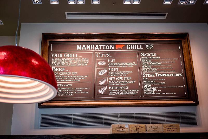 London Marriott Hotel Canary Wharf - Restoran