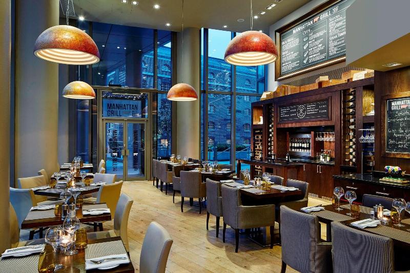London Marriott Hotel Canary Wharf - Restoran