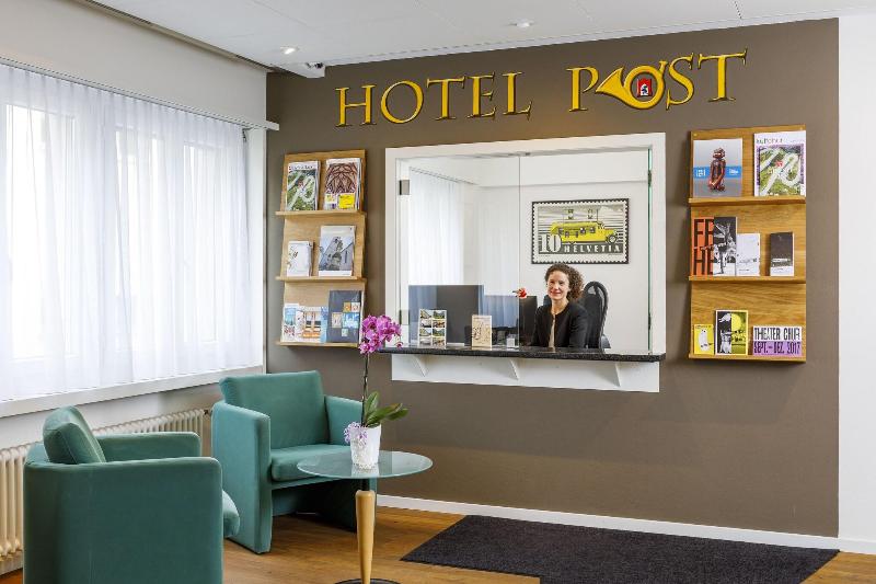 Central Hotel Post Chur - Lobi