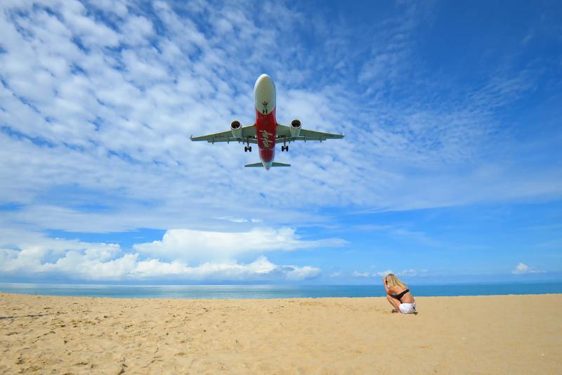 Splash Beach Resort, Maikhao Phuket - Plaj