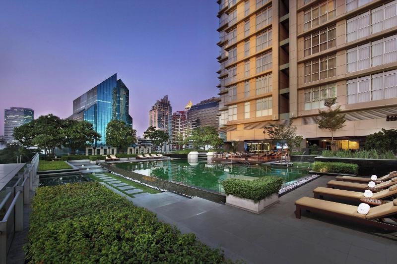 Sathorn Vista, Bangkok - Marriott Executive Apt - Havuz