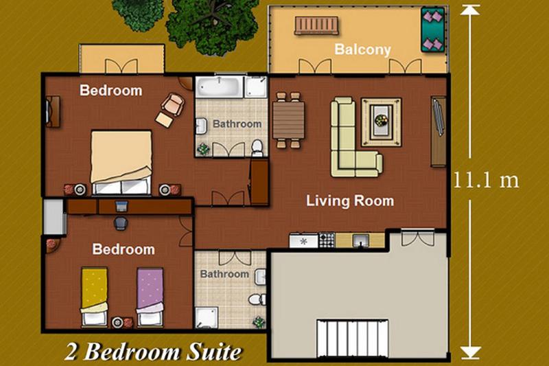 Shewe Wana Suite Resort - Oda