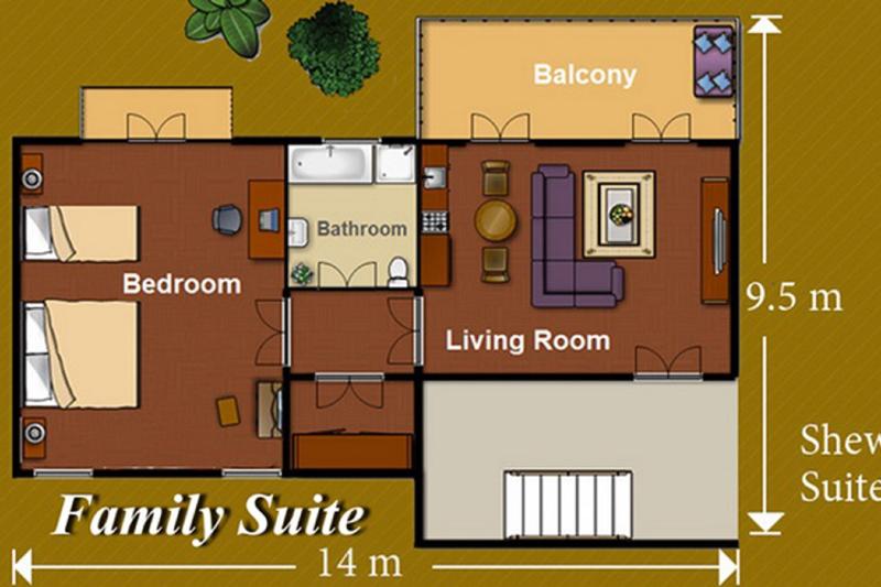Shewe Wana Suite Resort - Oda