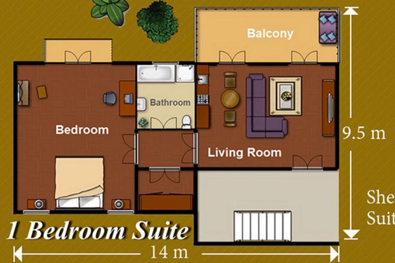 Shewe Wana Suite Resort - Oda
