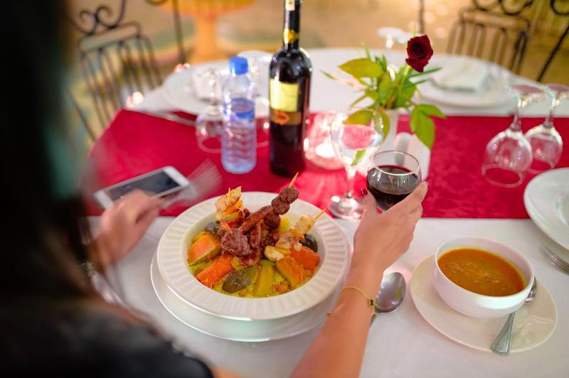 Riad Amina - Restoran