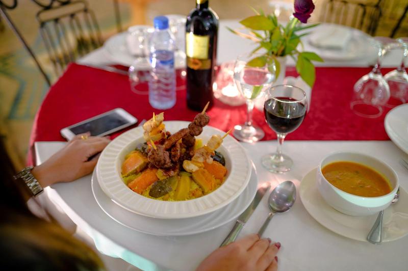 Riad Amina - Restoran