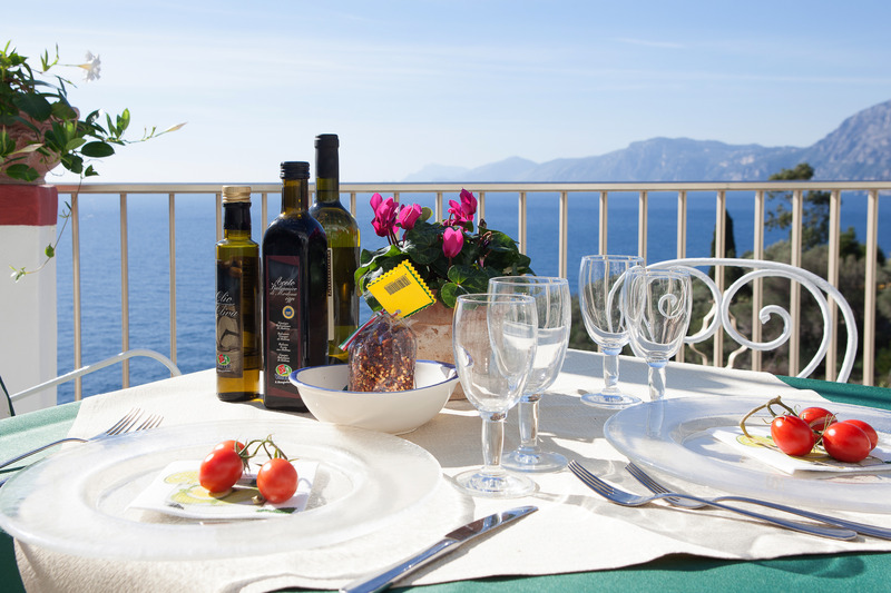 Villa Bella Vista near Positano and Amalfi - Restoran