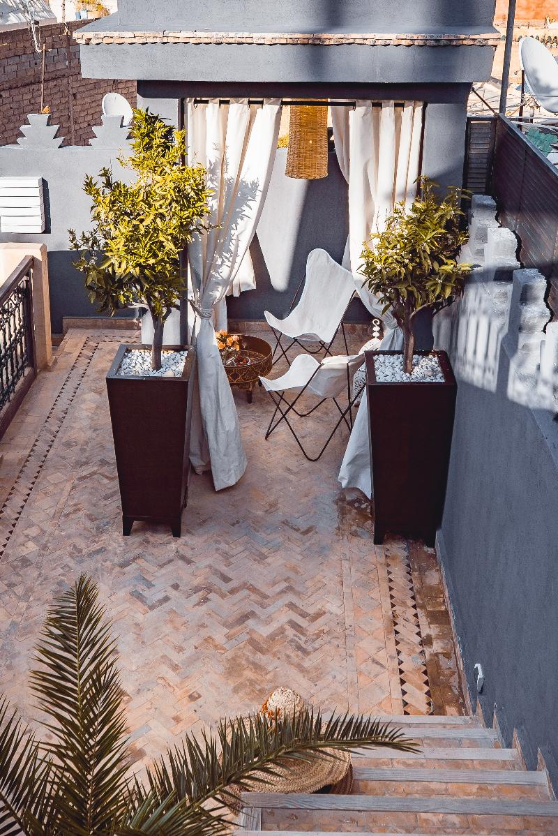 Ambre Epices Riad Medina - Teras