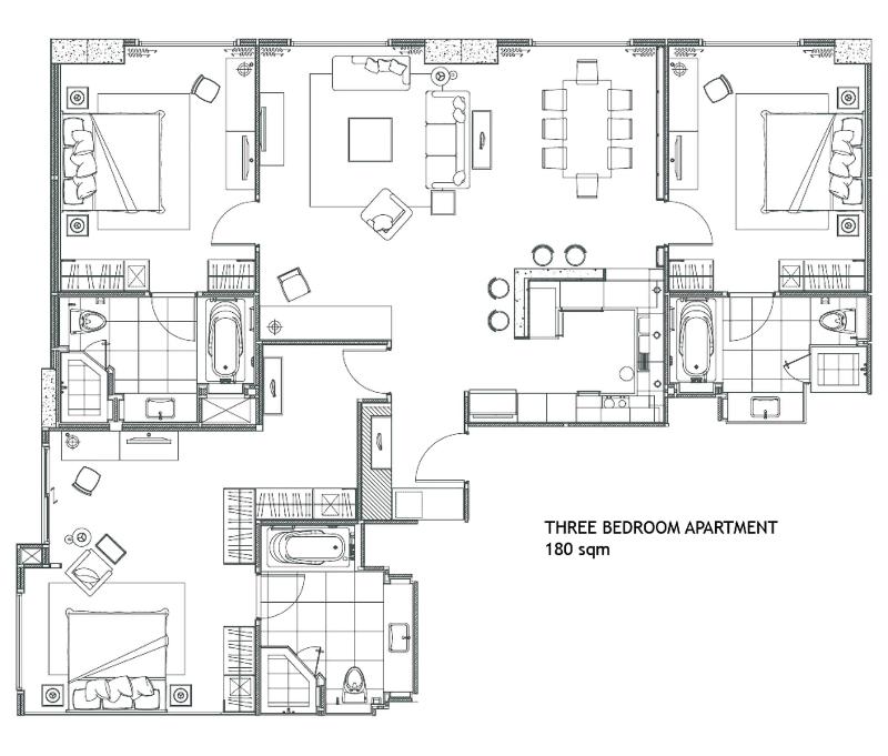 Sukhumvit Park, Bangkok - Marriott Executive Apt - Genel