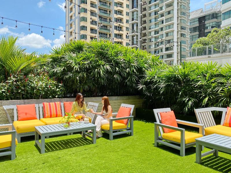 Sukhumvit Park, Bangkok - Marriott Executive Apt - Teras