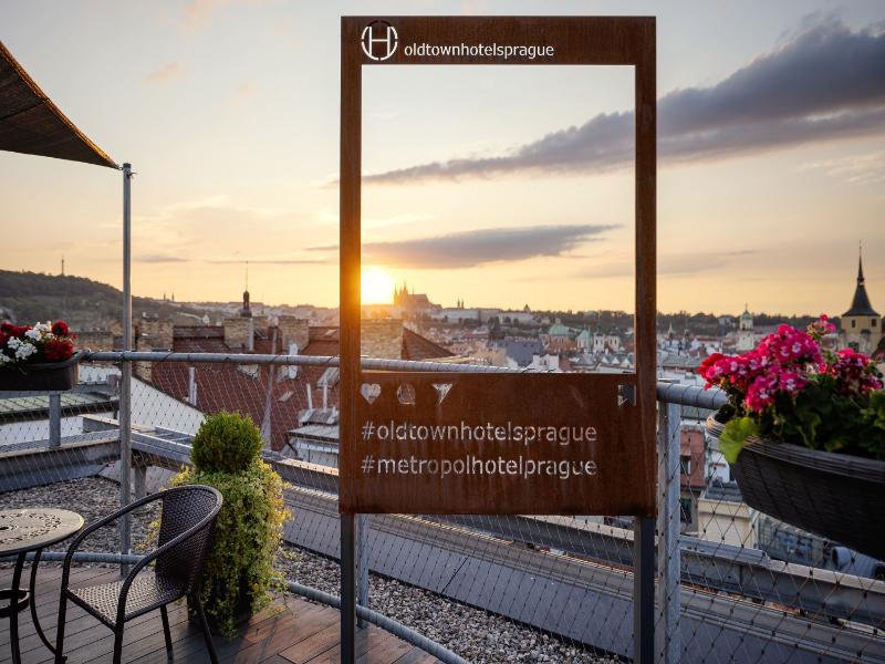 Design Metropol Hotel Prague - Teras