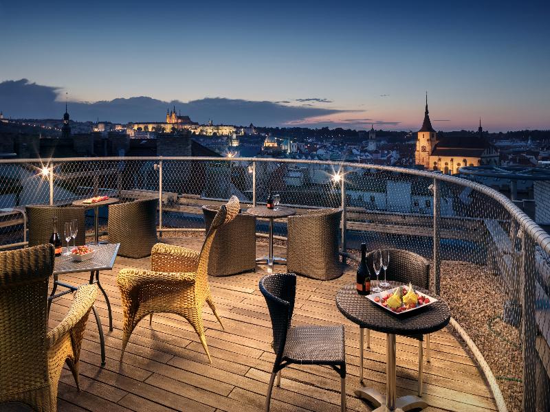 Design Metropol Hotel Prague - Teras
