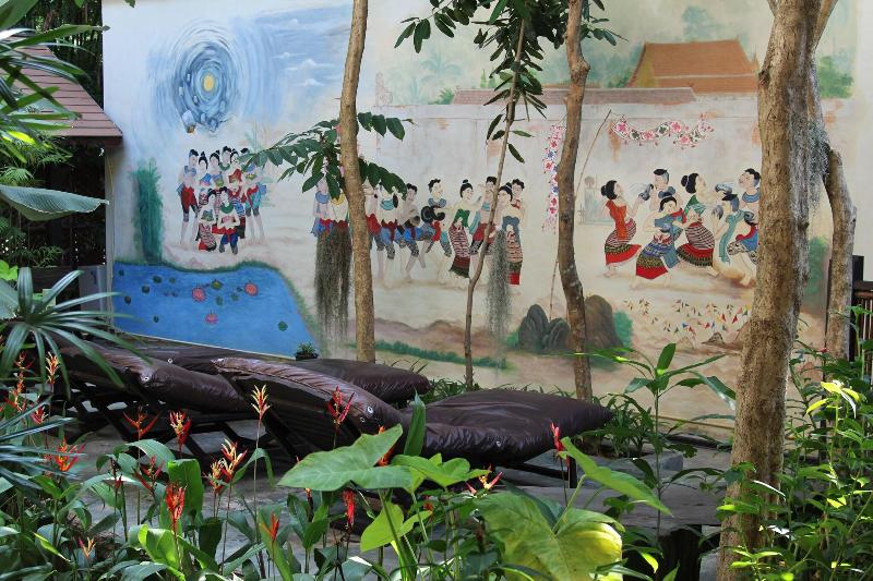 Rainforest ChiangMai Hotel - Teras