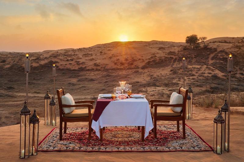 Al Wadi Desert, Ras Al Khaimah, Ritz-Carlton hotel - Restoran