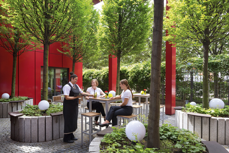 Movenpick Hotel Frankfurt City - Teras