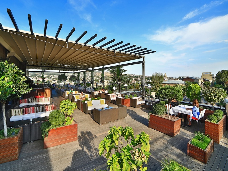 Radisson Blu Iveria Hotel, Tbilisi - Teras