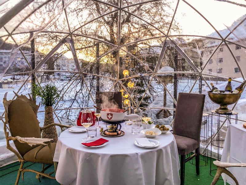 TOP Hotel San Gian St. Moritz - Teras
