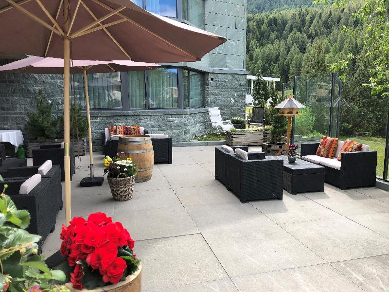 TOP Hotel San Gian St. Moritz - Teras