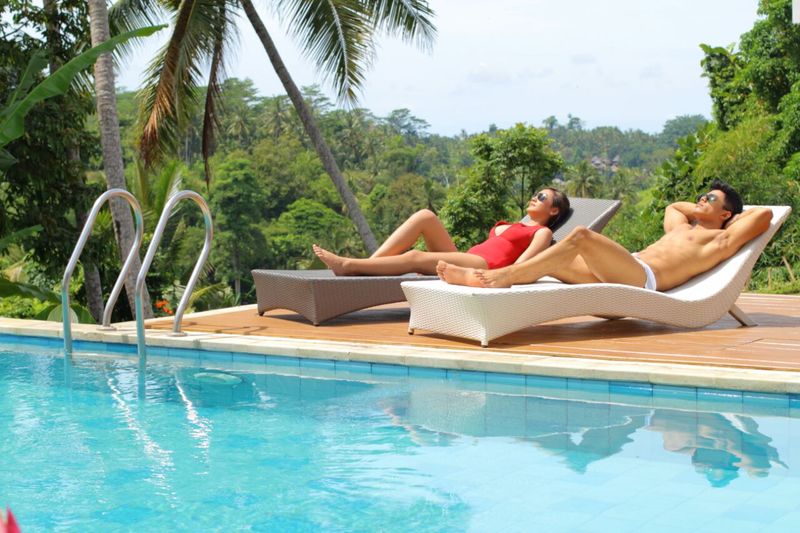 Ashoka Tree Resort at Tanggayuda Ubud - Havuz