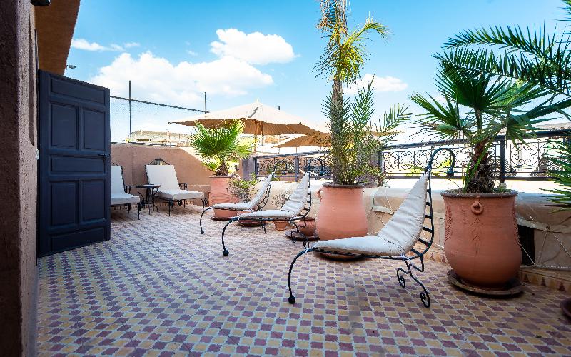 Riad La Croix Berbere - Teras