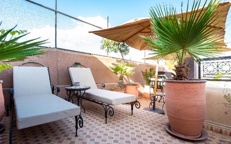 Riad La Croix Berbere - Teras