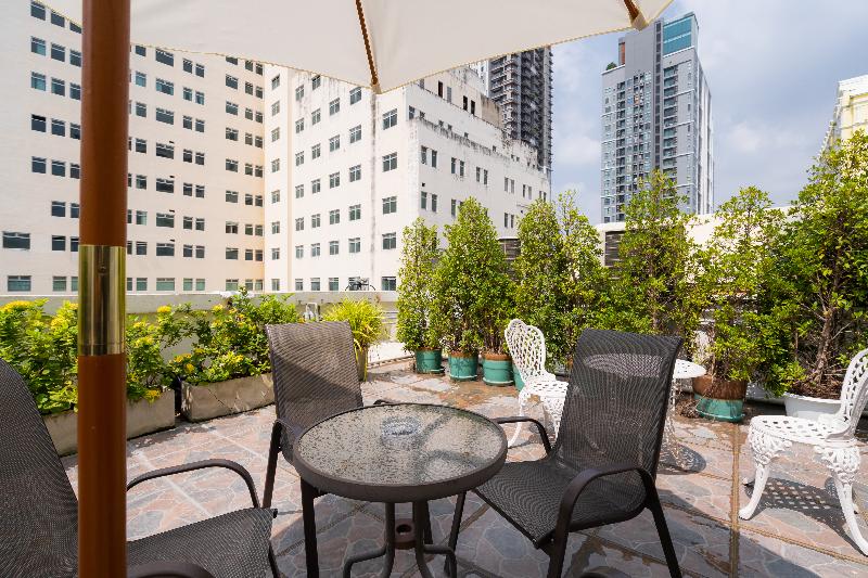 True Siam Phayathai Hotel - Teras