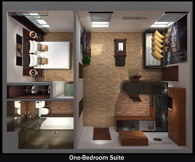 Stewart by Heeton Concept Aparthotel Edinburgh - Oda