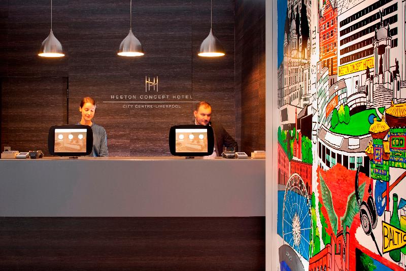 Heeton Concept Hotel - City Centre Liverpool - Lobi