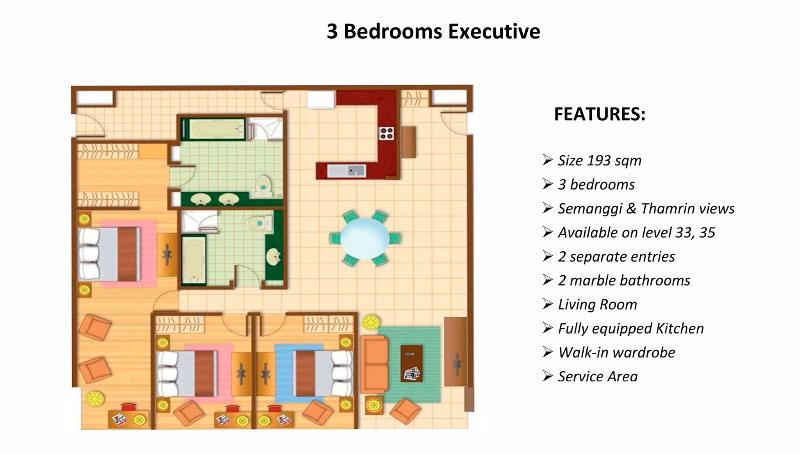 The Mayflower, Jakarta - Marriott Executive Apt - Genel