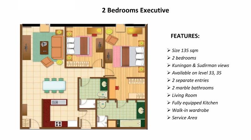 The Mayflower, Jakarta - Marriott Executive Apt - Genel