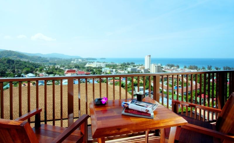 Karon Phunaka Resort - Teras