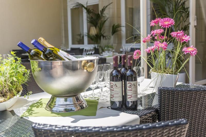 Hotel Am Sophienpark - Teras
