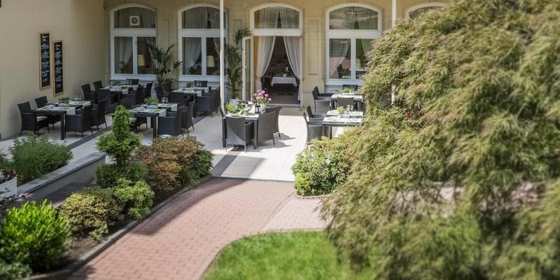 Hotel Am Sophienpark - Teras