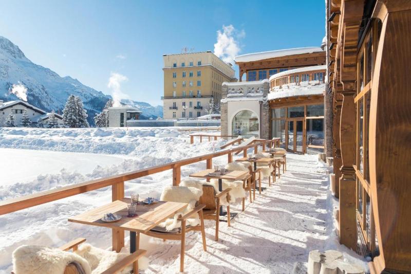 Kulm Hotel St. Moritz - Teras