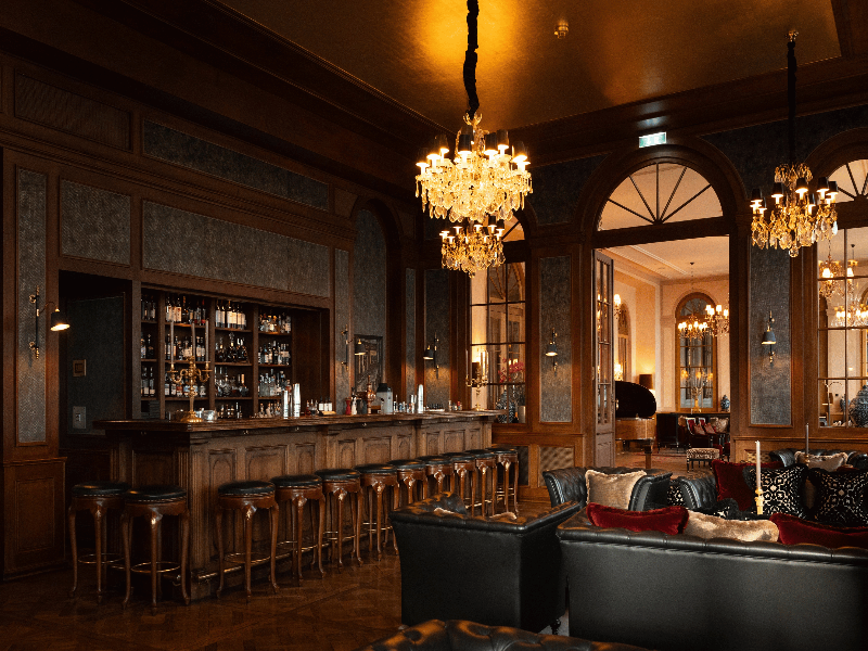 Grand Hotel Les Trois Rois - Bar