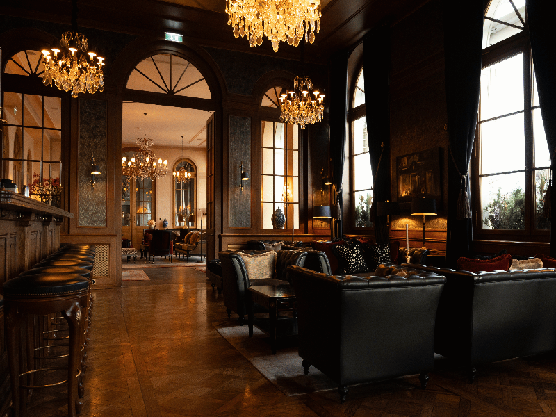 Grand Hotel Les Trois Rois - Bar