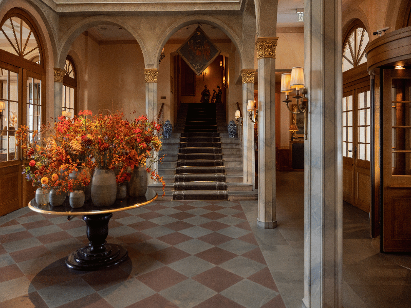 Grand Hotel Les Trois Rois - Lobi